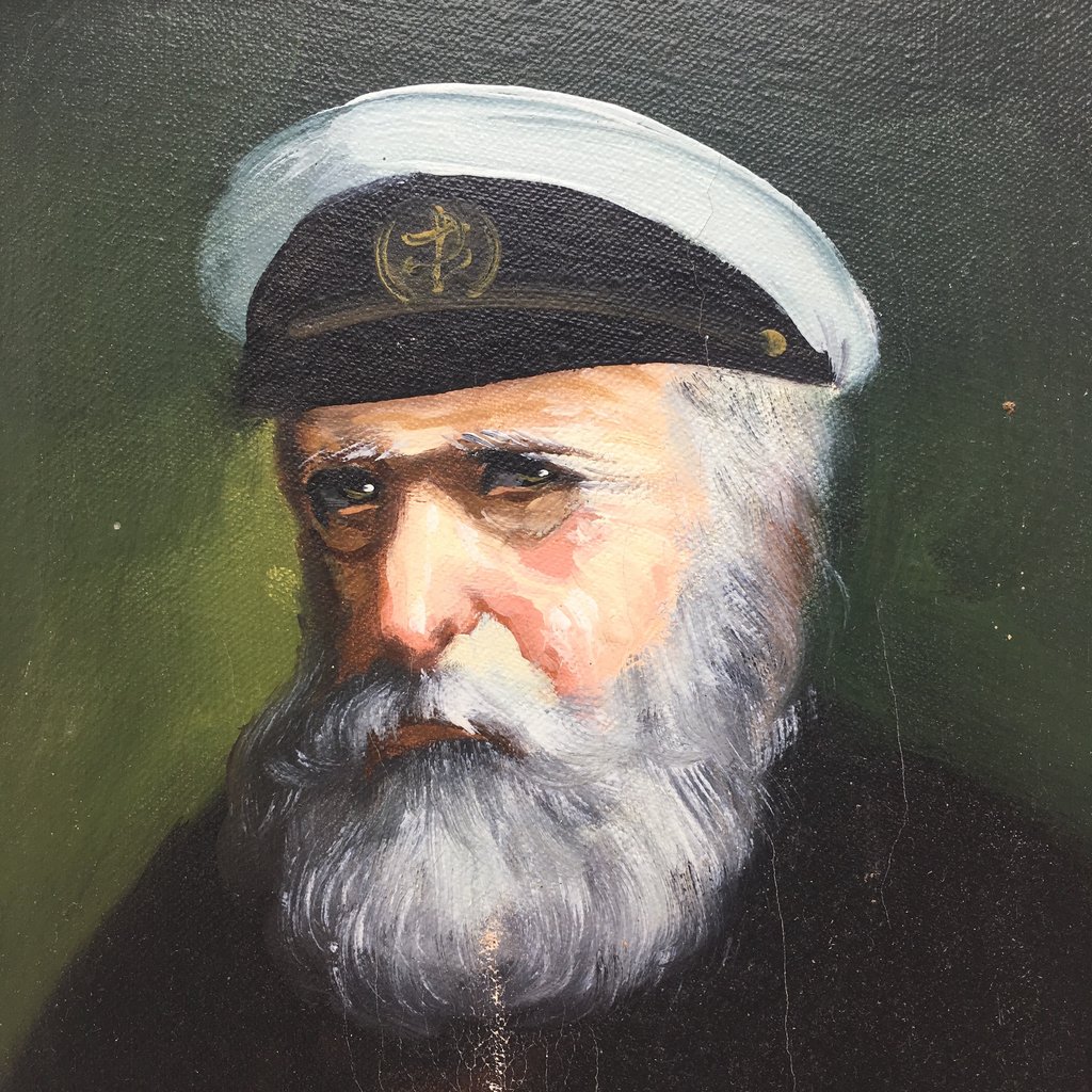 1024x1024 Sea Captain Painting Saint Anthony Collection - Sea Captain Painting