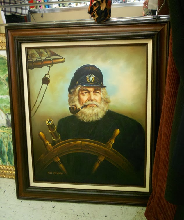 633x756 What'S - Sea Captain Painting