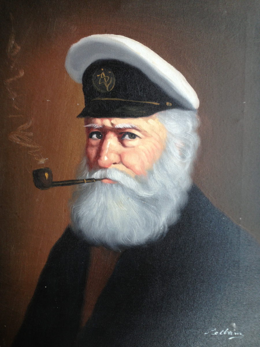 900x1200 Pelbam Collectors Weekly - Sea Captain Painting