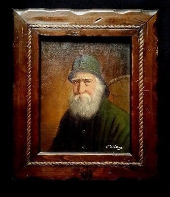 345x400 David Pelbam Sea Captain Original Oil Painting - Sea Captain Painting