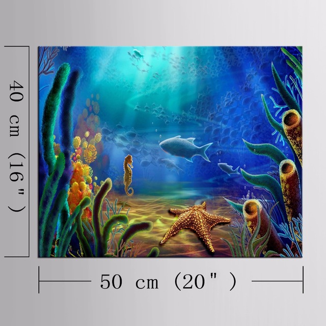 640x640 Factory Wholesale New Arrivals Prints Printings Wall Art Home - Sea Fish Painting