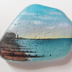 236x236 Sea Glass Bottle Sea Glass Bed Amp Breakfast Surf Paint .yoga - Sea Glass Painting