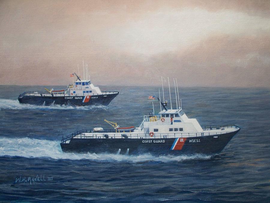 900x677 U. S. Coast Guard Surface Effects Ships Sea Sea Hawk - Sea Hawk Painting