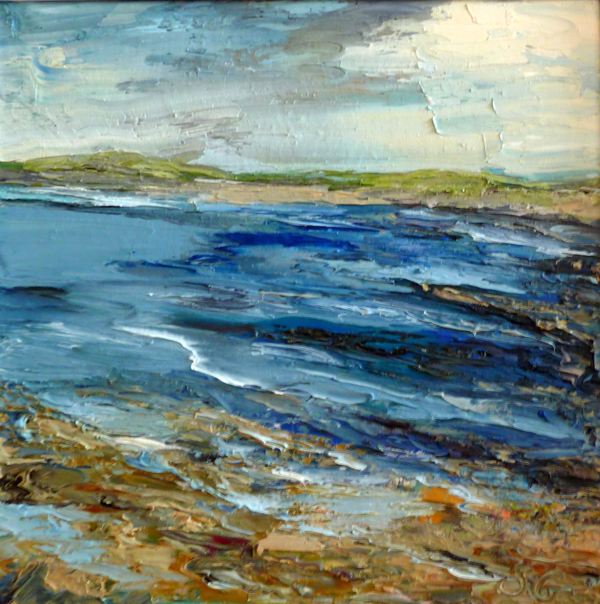 1998x2013 Landscape Paintings Of County Donegal By Artist Seamus Gallagher - Sea Landscape Painting