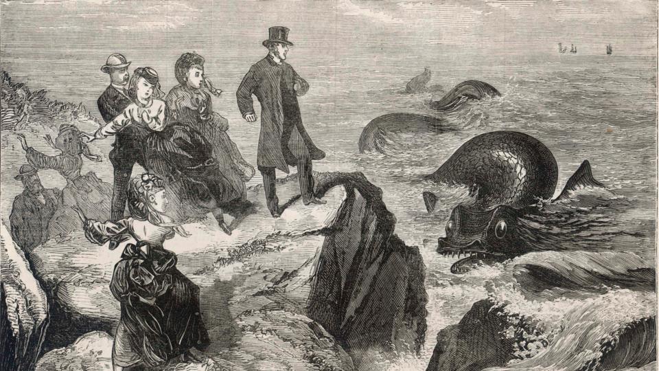 960x540 Ireland's Loch Ness Monster Resurfaces After 144 Years - Sea Monster Painting