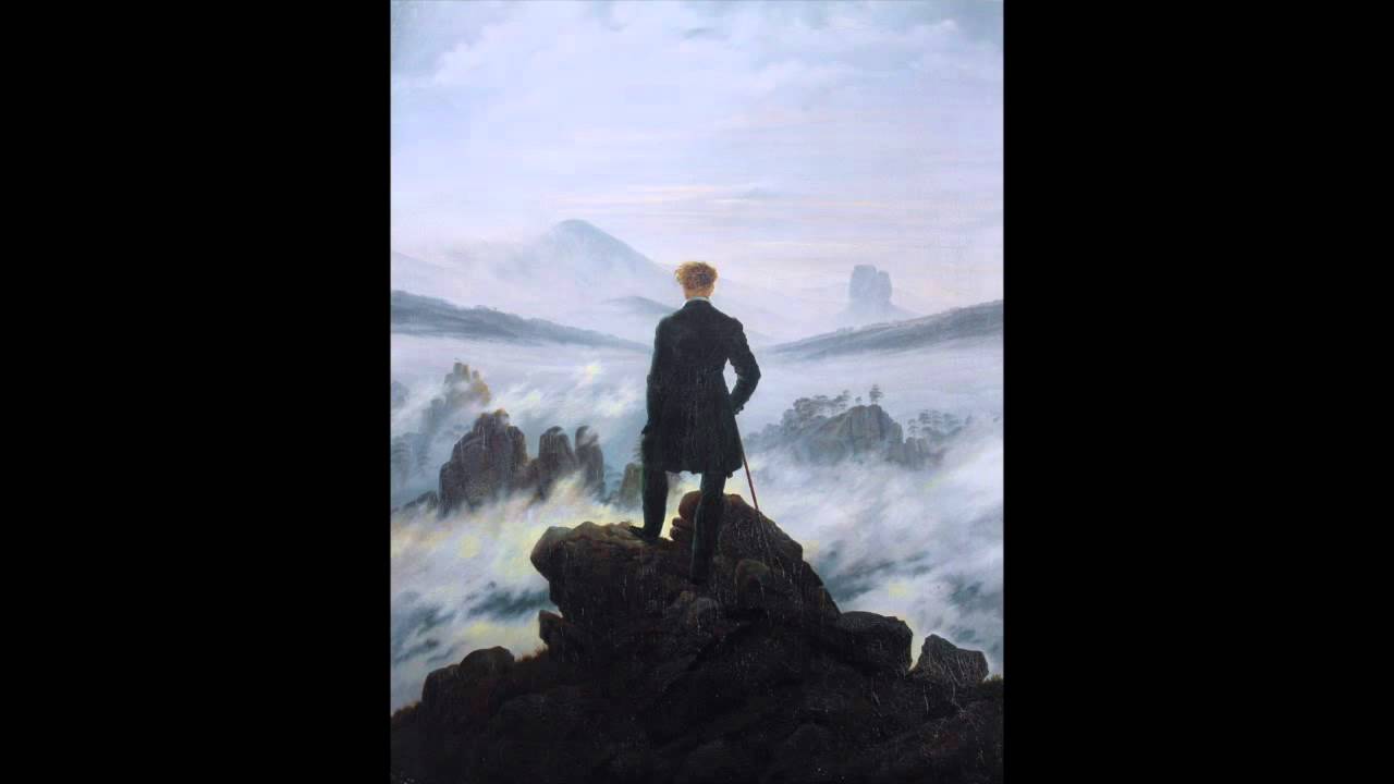 1280x720 Wanderer Above The Sea Of Fog - Sea Of Fog Painting