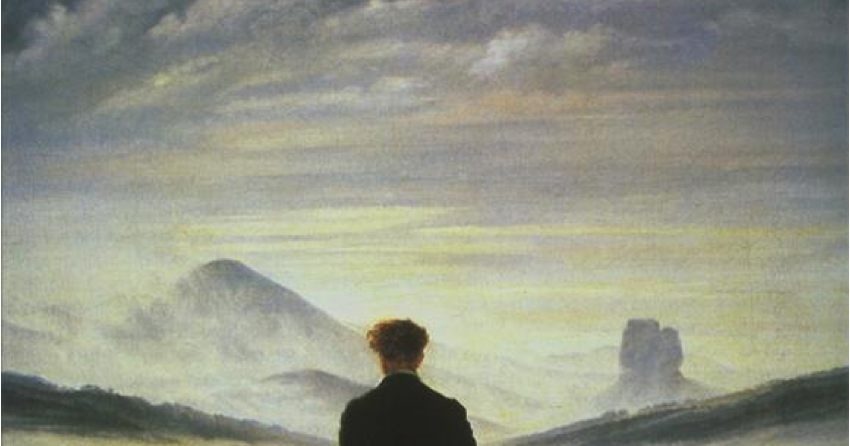 850x446 Emma's Blog Romanticism Painting - Sea Of Fog Painting