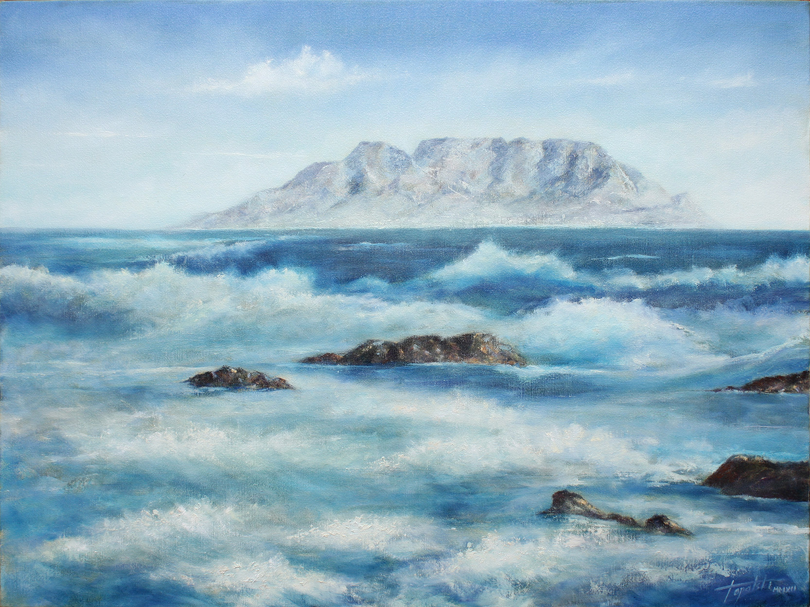1666x1248 Sea And Waves Oil Painting Fine Arts Gallery - Sea Painting Images