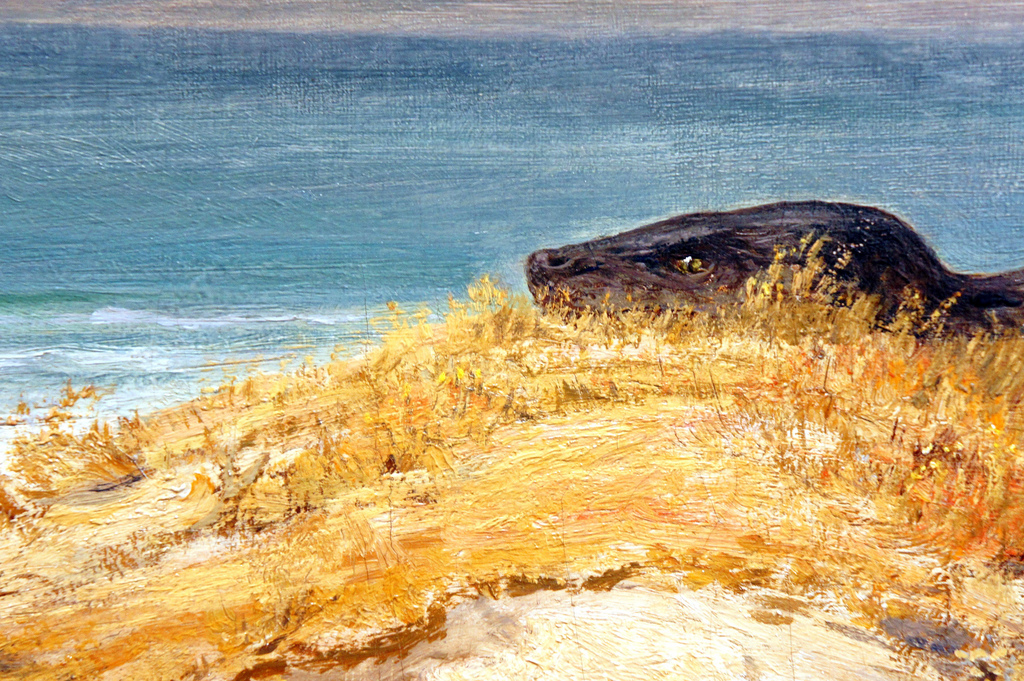 1024x681 Lair Of The Sea Serpent Themet(11) [This Photograph Was - Sea Serpent Painting