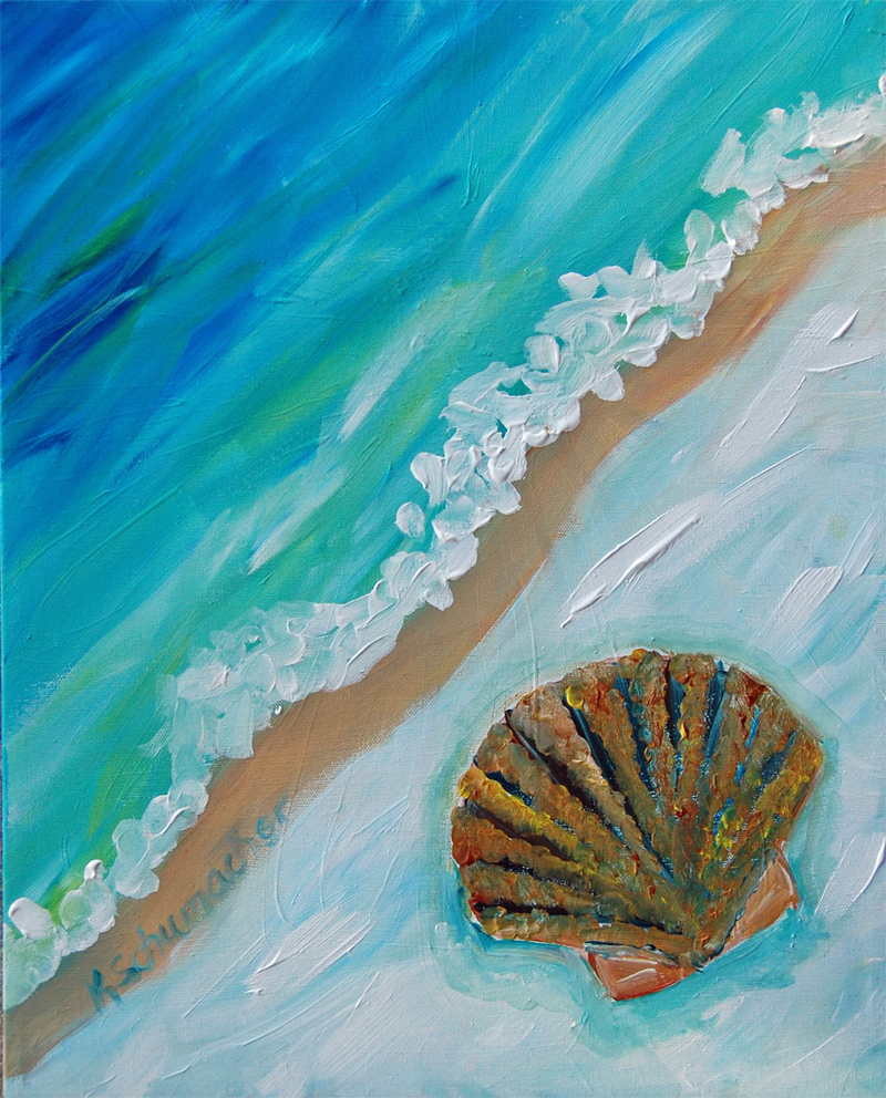 800x992 Sea Shell Painting Party 27 Aug In Destin - Sea Shell Painting