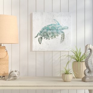 310x310 Sea Turtle Wall Art Canvas Wayfair - Sea Turtle Painting Canvas