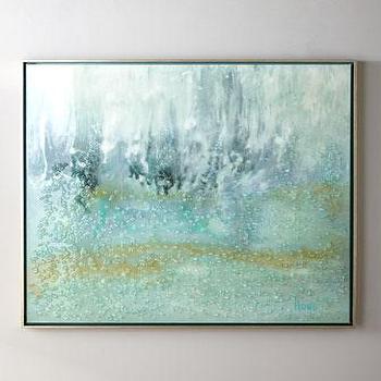 350x350 Artwall Decor - Seafoam Painting