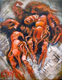 236x304 Pin By Ginger Girl On New Orleans Art Louisiana Art - Seafood Painting