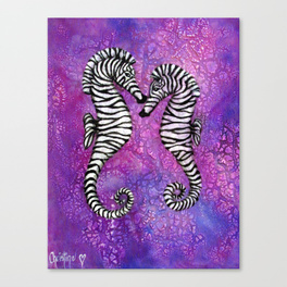 264x264 Seahorse Painting Canvas Prints Society6 - Seahorse Painting Canvas