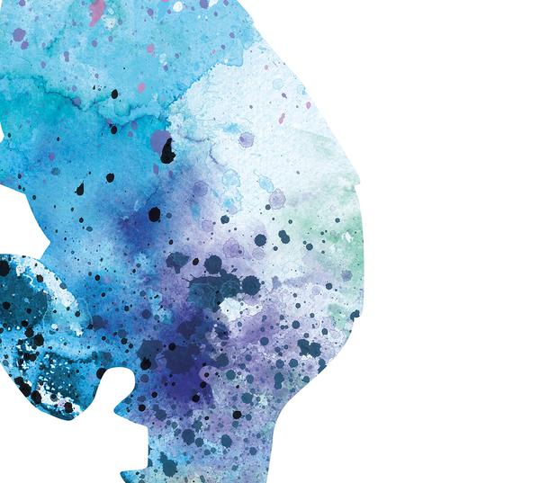 600x537 Watercolor Painting, Giclee Art Print, Seahorse Painting, Seahorse - Seahorse Watercolor Painting