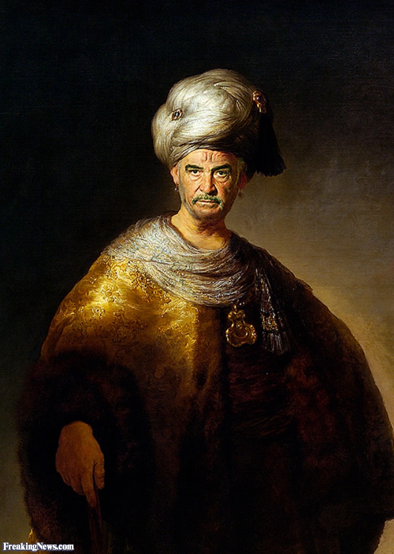 800x1125 Sean Connery Painting Pictures - Sean Connery Painting