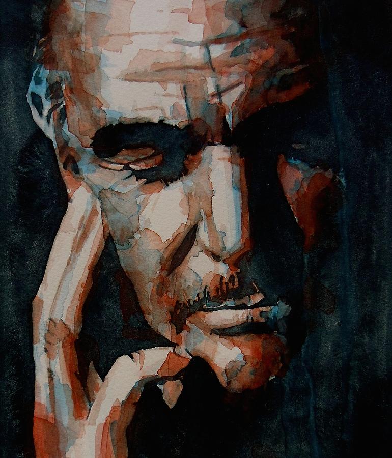 770x900 Sean Connery Painting By Paul Lovering - Sean Connery Painting