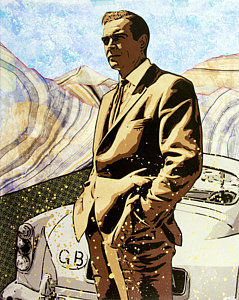 239x300 Sean Connery Paintings Fine Art America - Sean Connery Painting