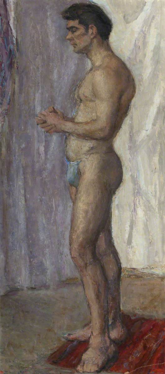 530x1200 Sean Connery As A Life Model Art Uk - Sean Connery Painting