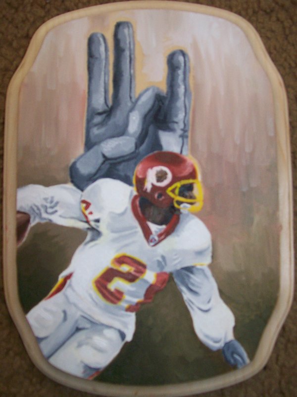 600x800 Sean Taylor By Youareoneofus - Sean Taylor Painting