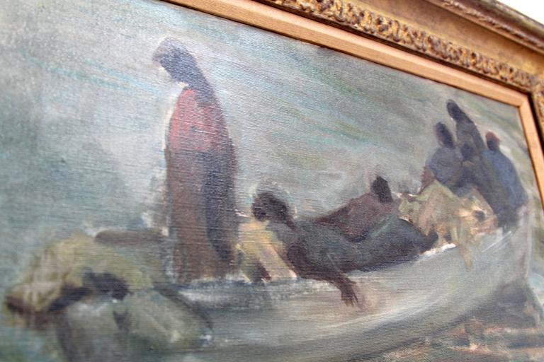 768x512 Impressionist Painting By Olga Sears, Circa 1950s For Sale - Sears Painting