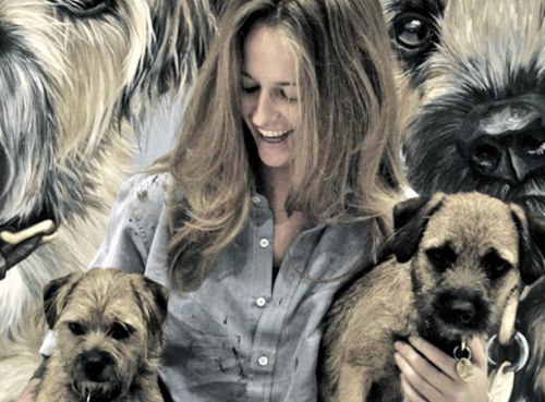 500x369 Kim Sears - Sears Painting