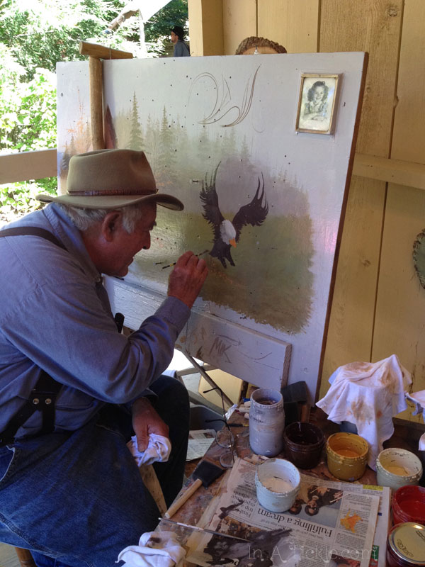 600x800 Mike Sears Painter In A Tickle - Sears Painting