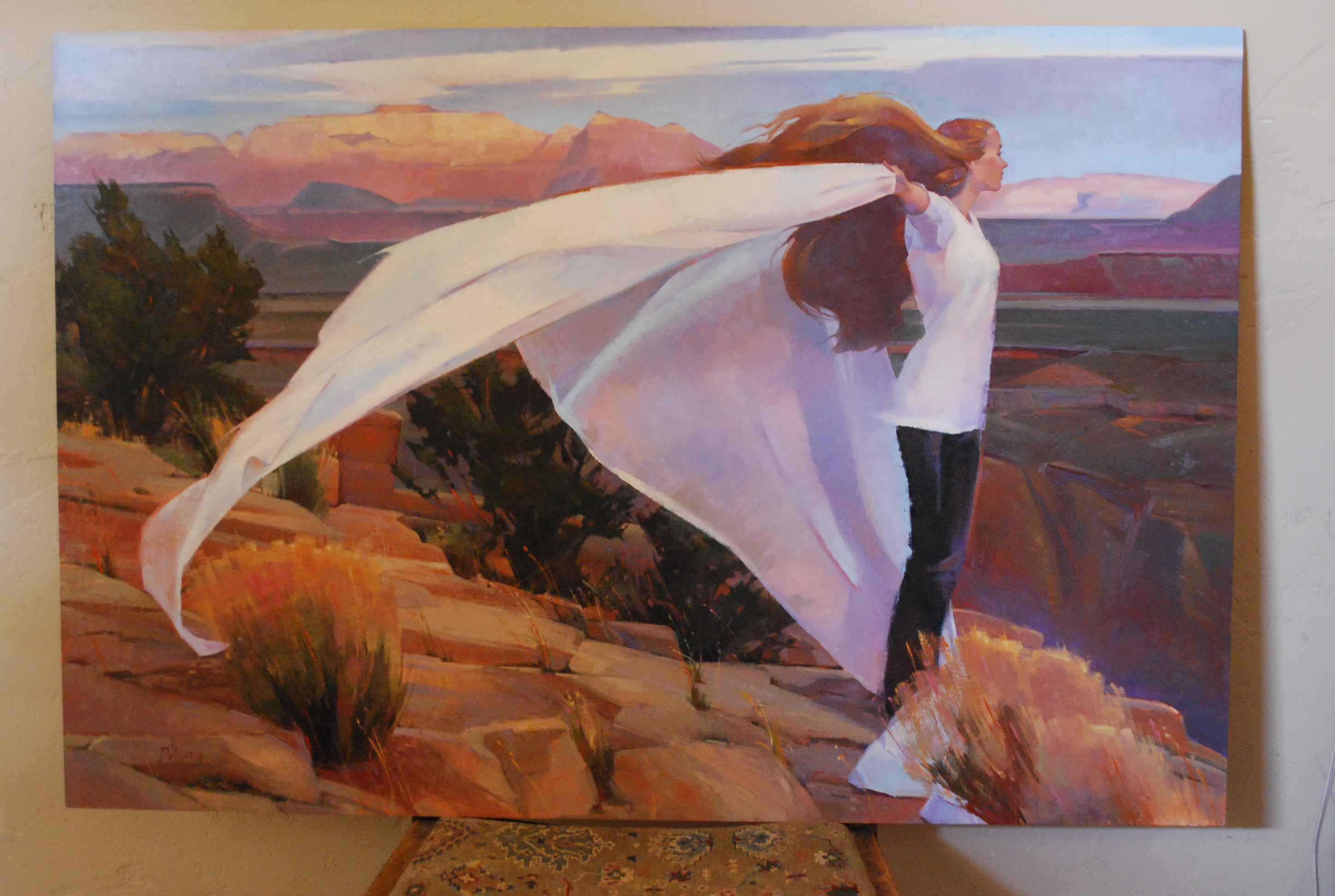 2896x1944 Something In The 24 X 36 Inch Oil Painting For Sears - Sears Painting