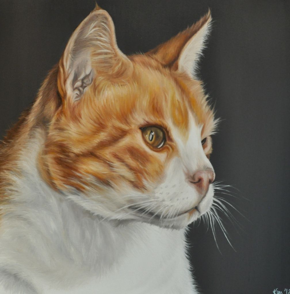 1008x1024 Beautiful Cat Painting From Kim Sears How To Cats - Sears Painting