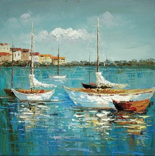 499x500 Seascape Oil Painting Paintings Impressionism Oil Seascape Refine - Seascape Oil Painting
