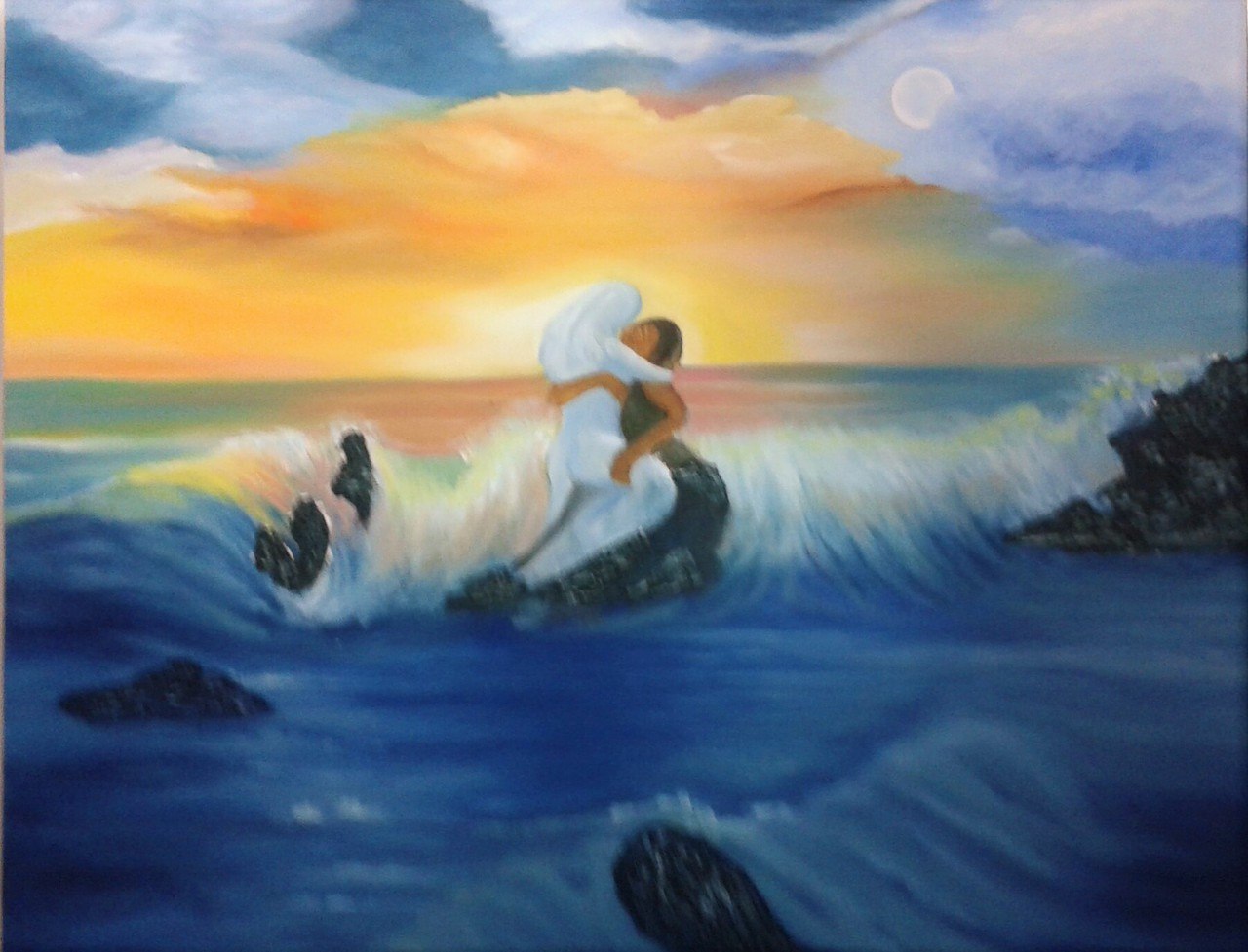 1280x977 Buy Seascape By Dhiren Mehta@ Rs. 30690. Codeart Dnma03 1826 - Seascape Painting