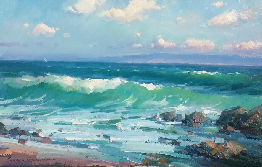 886x566 Painting Workshop Ovanes Berberian Oil Painting Workshops - Seascape Painting