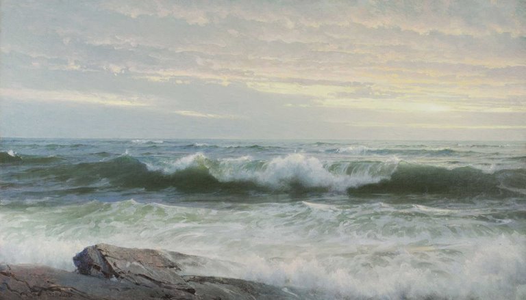 768x439 How To Paint Seascapes Selecting Your Color Palette For Seascape - Seascape Painting