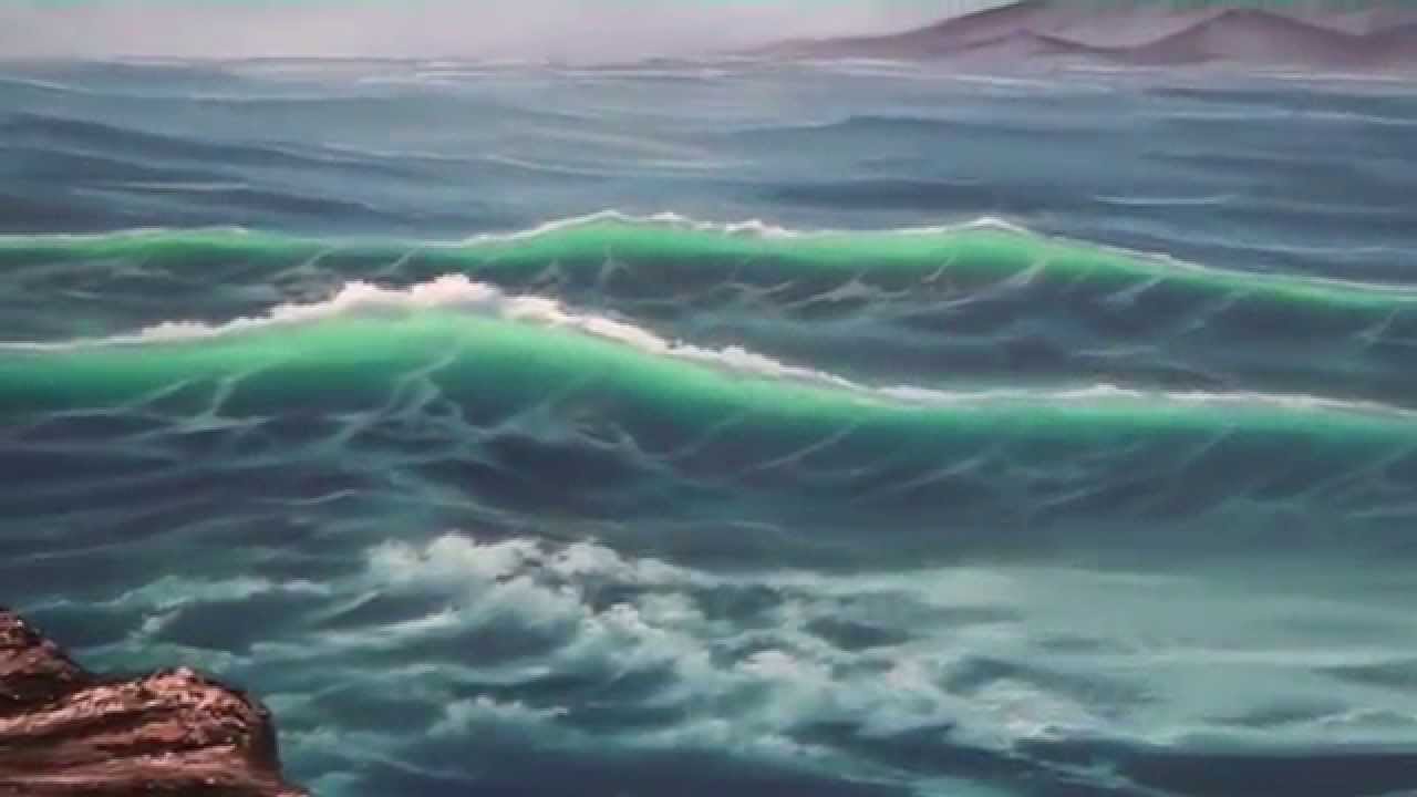 1280x720 How To Paint A Seascape - Seascape Painting