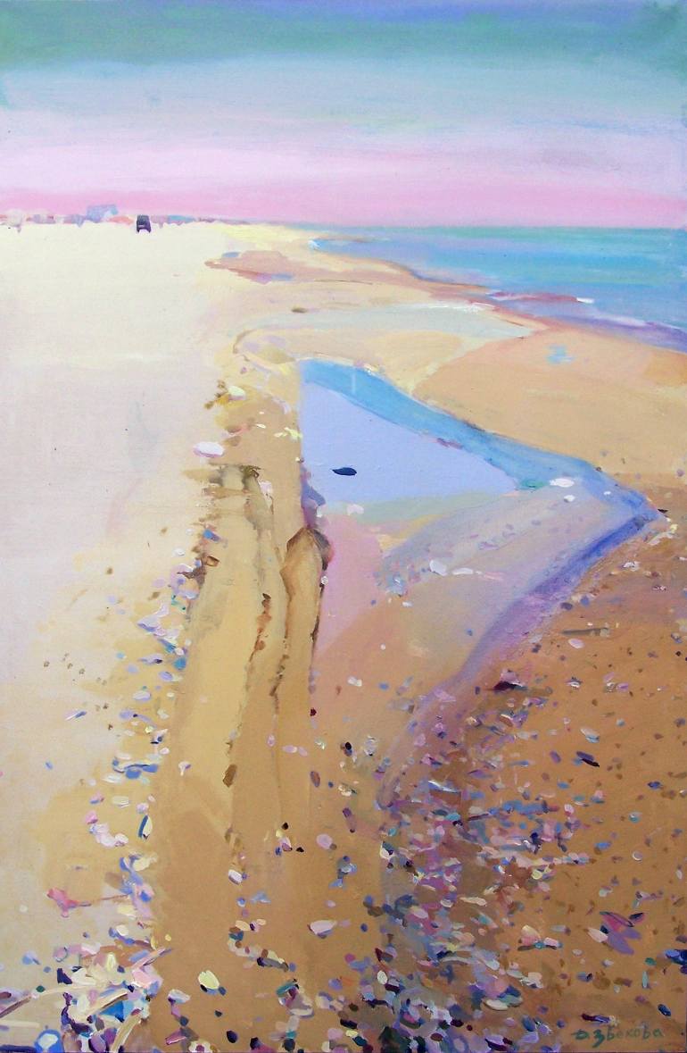 770x1179 Saatchi Art Original Oil Painting Seashells - Seashell Oil Painting