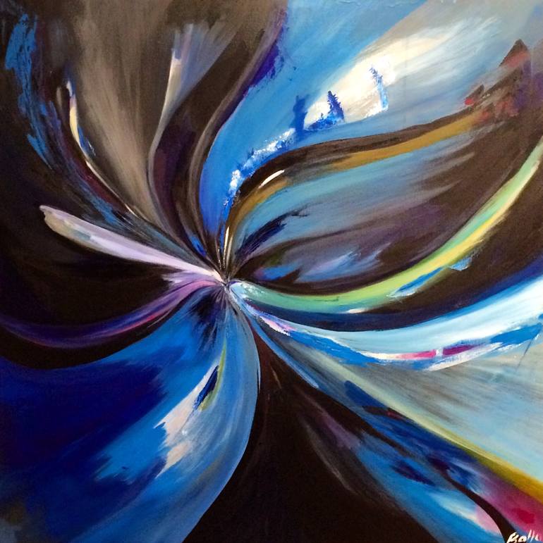 770x771 Saatchi Art The Seashell Painting By Ballo Bains - Seashell Painting