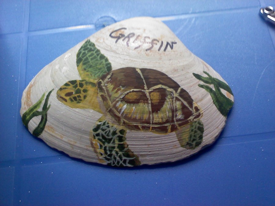 900x675 Seashell Painting By Raven Uchiha 16 - Seashell Painting