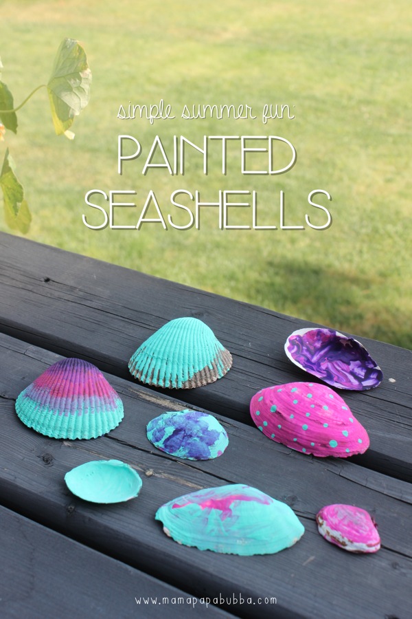 600x900 Simple Summer Fun Seashell Painting - Seashell Painting