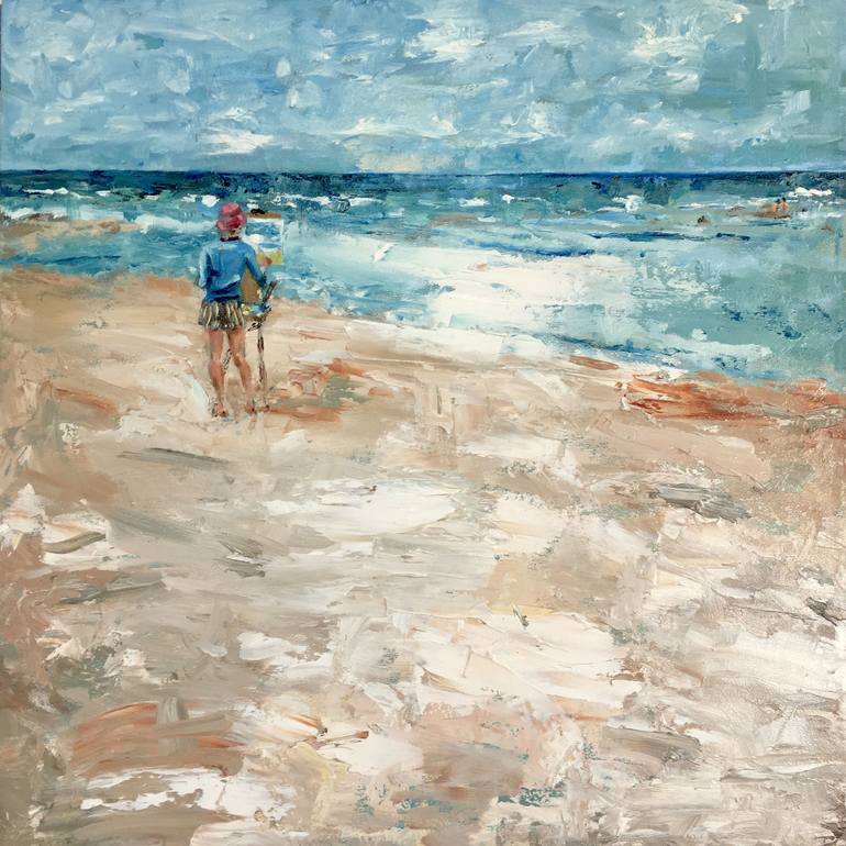 770x770 Saatchi Art Day - Seaside Painting