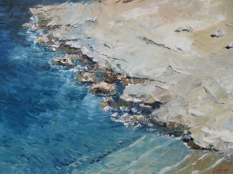 770x578 Saatchi Art Seaside Painting By Mourad Abdalla - Seaside Painting