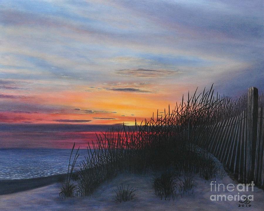 900x719 Seaside Painting By J Barth - Seaside Painting