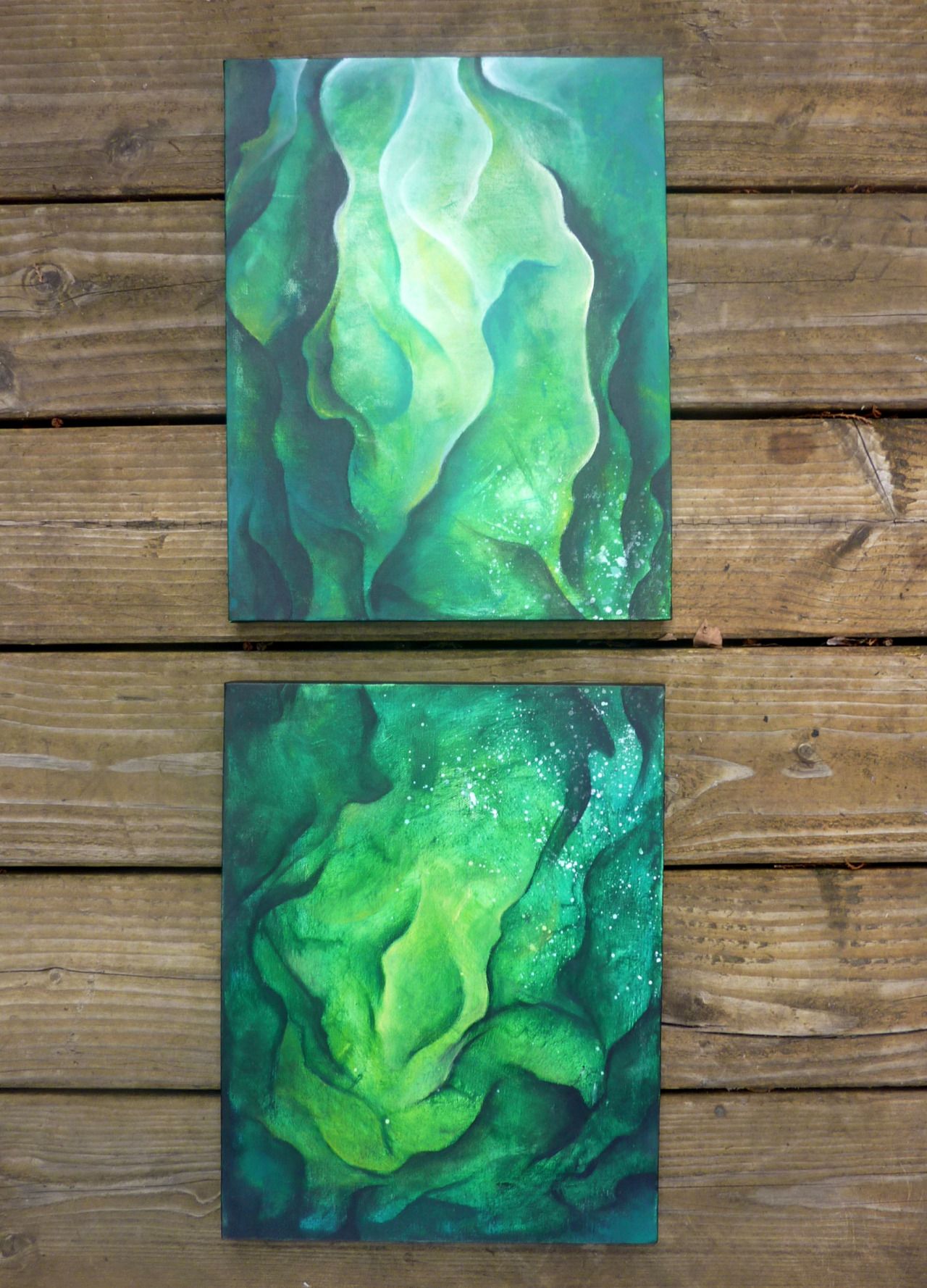 1280x1778 Seaweed Or Something' - Seaweed Painting