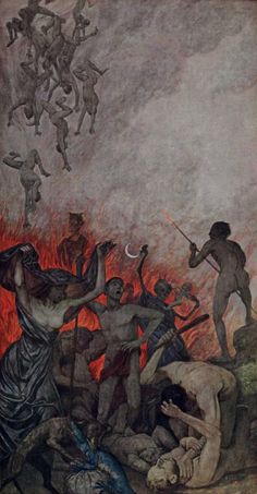236x453 Filejoseph Anton Koch - Second Circle Of Hell Painting