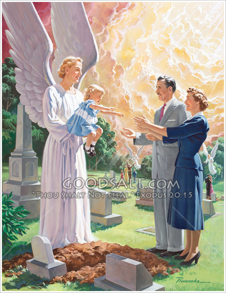 462x600 Resurrection - Second Coming Of Jesus Painting