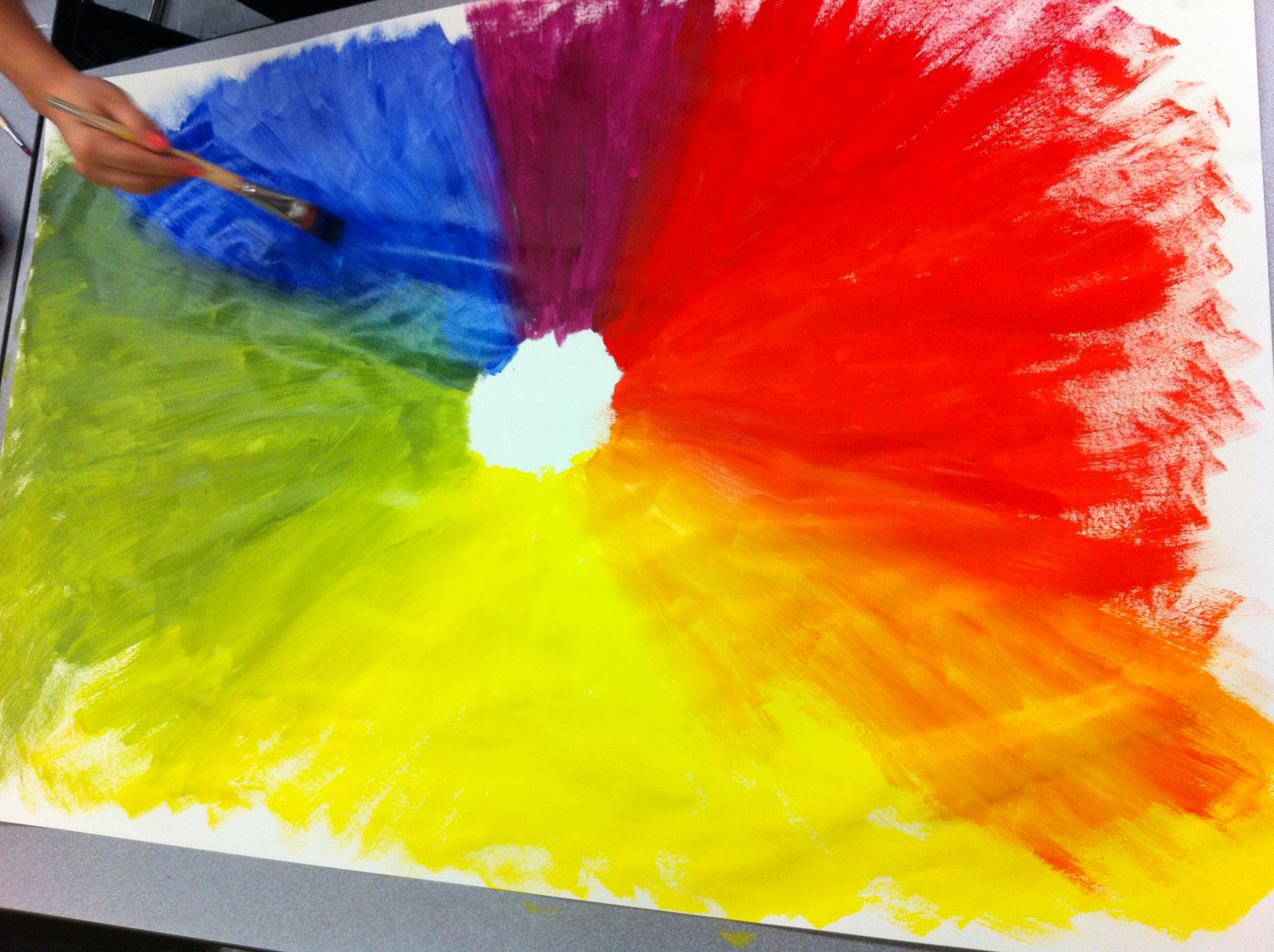 secondary colours in art