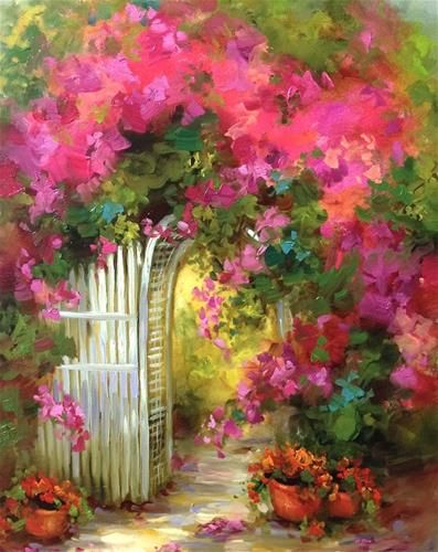 397x500 Secret Garden - Secret Garden Painting