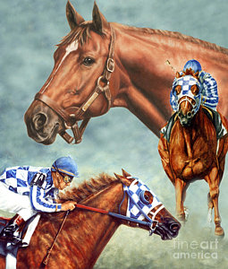 255x300 Secretariat Prints Fine Art America - Secretariat Painting