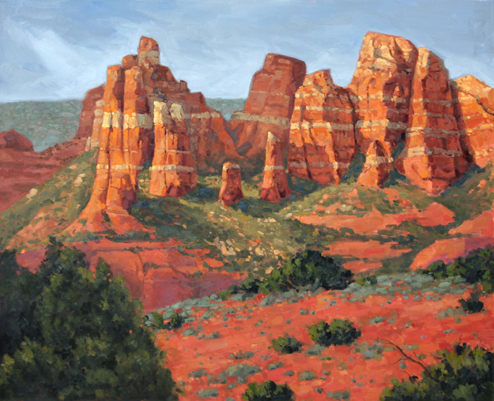700x569 Matt Sterbenz Fine Art Sedona Finished - Sedona Painting