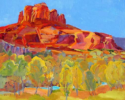 504x403 Southwest Paintings Plein Air Paintings Sedona - Sedona Painting