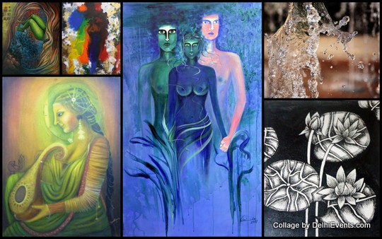 540x338 Cap 2012 (Contemporary Art Petals) A Group Art Exhibition - Sehgal Painting